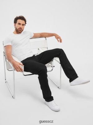 GUESS Czech Republic - GUESS Pravidelné rovné džíny Wash útěk z vězení muži 2BRD3976 oblečení
