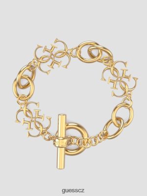 GUESS Czech Republic - GUESS Quattro g náramku žluté zlato ženy 2BRD3901 příslušenství