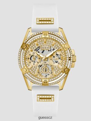 GUESS Czech Republic - GUESS Silikonové multifunkční hodinky Bílé více ženy 2BRD3640 příslušenství