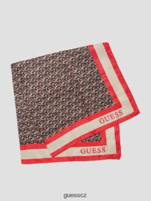 GUESS Czech Republic - GUESS Silvana Foulard Černé zlato ženy 2BRD3781 příslušenství