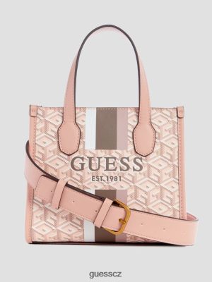 GUESS Czech Republic - GUESS Silvana Mini Totes perla ženy 2BRD2776 tašky