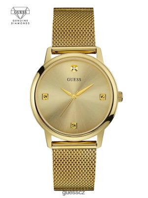 GUESS Czech Republic - GUESS Slim Mesh Diamond Watch zlato ženy 2BRD3541 příslušenství