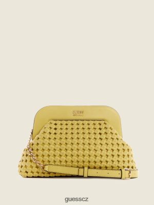 GUESS Czech Republic - GUESS Spojka rámu Sicilia lehké zlato ženy 2BRD3319 tašky