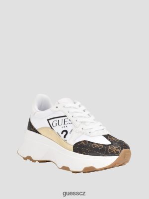 GUESS Czech Republic - GUESS TISNUTOSTI LOGA CALEBB bílý ženy 2BRD3337 obuv