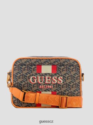 GUESS Czech Republic - GUESS Taška Vikky Camera Černé zlato ženy 2BRD2914 tašky