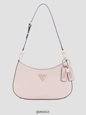 GUESS Czech Republic - GUESS Taška na rameno Noelle Světlo Rose ženy 2BRD3028 tašky