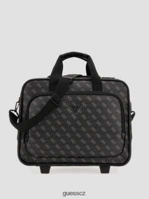 GUESS Czech Republic - GUESS Vezzola Pilot Trolley Travel Bag Tmavě umělecká modrá ženy 2BRD3169 tašky