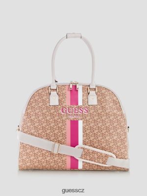 GUESS Czech Republic - GUESS Wilder G Cube Deluxe Dome Bag Topanga Wash ženy 2BRD3175 tašky