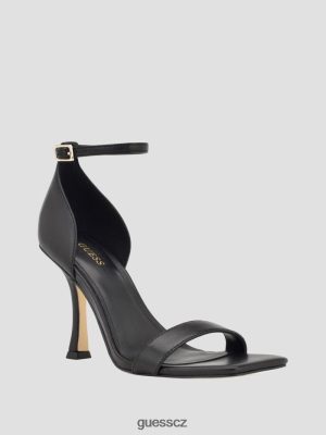 GUESS Czech Republic - GUESS Yael Leather Heels černý ženy 2BRD3397 obuv