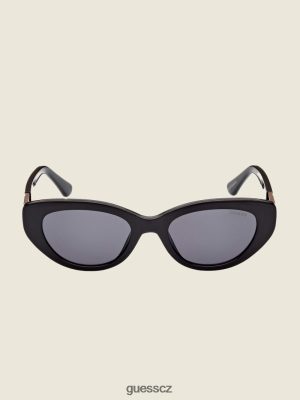 GUESS Czech Republic - GUESS barevné plastové sluneční brýle černý ženy 2BRD3760 příslušenství