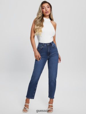 GUESS Czech Republic - GUESS ekologické džíny maminky RT důvody ženy 2BRD40 oblečení