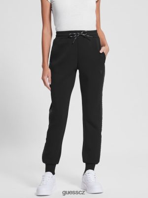 GUESS Czech Republic - GUESS ekosově allie potápění aktivní kalhoty černý ženy 2BRD2074 oblečení