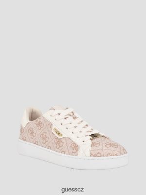GUESS Czech Republic - GUESS logo Renzy Debossed Logo Low-Top tenisky Tmavý přirozený ženy 2BRD3358 obuv