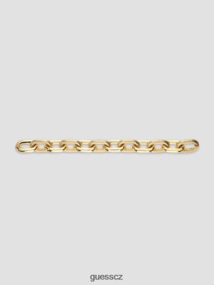 GUESS Czech Republic - GUESS náramek s texturovaným řetězcem zlato ženy 2BRD3925 příslušenství