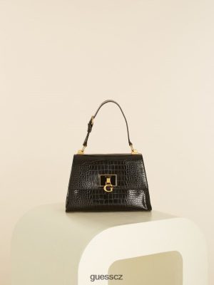 GUESS Czech Republic - GUESS taška s horní rukou Stephi černý ženy 2BRD3292 tašky